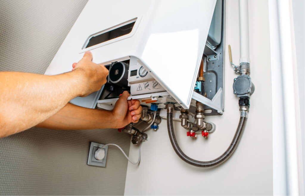 new combi boiler installation in Bedford